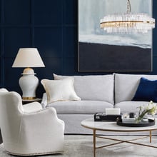 Gaios Short Iron & Glass Pendant Light